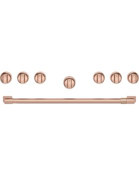 Ensemble poignée et bouton de cuisinière GE Café CXPR6HKPTCU