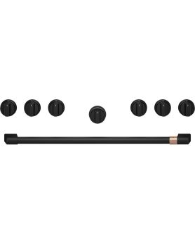 Ensemble de poignée et de boutons pour cuisinière de 36 po GE Café CXPR6HKPTFB