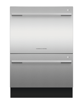 Fisher & Paykel Dishwasher DD24DDFTX9 N in Stainless Steel color showcased by Corbeil Electro Store