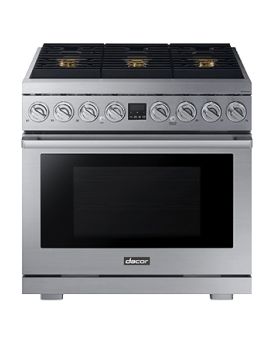 Gas ventilation range 36 In. Dacor DOP36T86DLS/DA
