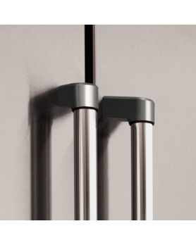 Ensemble de décoration de bornes de poignée, série Master, nickel noir, Bertazzoni DSMASHSB en Noir présenté par Corbeil Electroménager