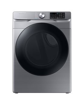 Samsung Dryer DVG45B6305P in Platinum  Capacity 7.5 cubic feet Cycles 12   Stackable