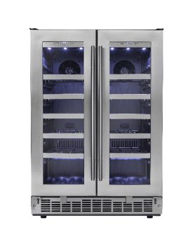 23.82 In. 42 bottles Silhouette Cellar DWC047D1BSSPR
