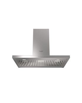 30 In. Chimney Hood  600 Cubic feet per minute Fulgor Milano F4CW30S1
