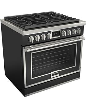 36 In. Gas Range Fulgor Milano F4EDF366CS1-BK