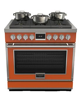 36 In. Gas Range Fulgor Milano F4EDF366CS1-RAL