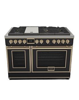 48 In. Gas Range Fulgor Milano F4EDF486GBR1-MB