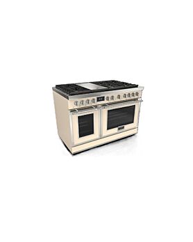 48 In. Gas Range Fulgor Milano F4EDF486GCS1-MI