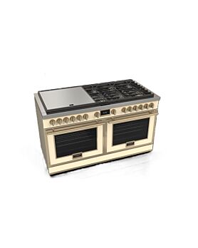 60 In. Gas and Induction  Range Fulgor Milano F4EDF606GBR1-MI