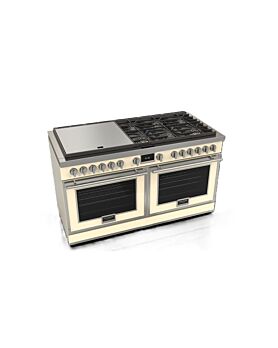 60 In. Gas and Induction  Range Fulgor Milano F4EDF606GCS1-IV