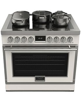 36 In. Induction Range Fulgor Milano F4EIR365CS1-MW