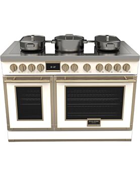 48 In. Induction Range Fulgor Milano F4EIR486BR1-MW