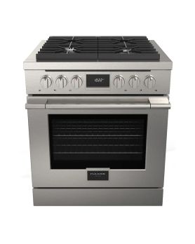 30 In. Gas Range Fulgor Milano F4PDF304S1