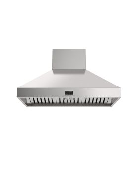 48 In. Chimney Hood  1000 Cubic feet per minute Fulgor Milano F6PC48DS1