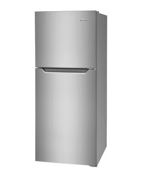 Refrigérateur Frigidaire FFET1022UV Inox Congélateur en haut largeur 24 pouces Capacité 10.1 pieds cubes