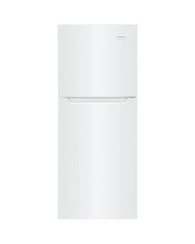 Refrigérateur Frigidaire FFET1022UW Blanc Congélateur en haut largeur 24 pouces Capacité 10.1 pieds cubes