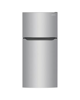 Refrigérateur Frigidaire FFTR2045VS Inox Congélateur en haut largeur 30 pouces Capacité 19.6 pieds cubes