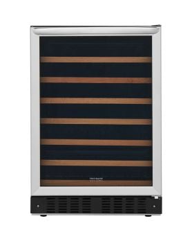 FGWC5233TS100-5.3 cu.ft, 52 Bottles, Built-In or Free Standing,   Stainless   52 bottles  width 23 inches showcased by Corbeil