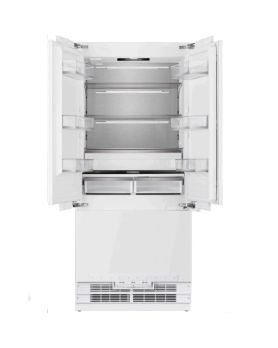 Refrigérateur Fulgor Milano FM4FBM36FBI Panneau Requis Portes françaises largeur 36 pouces Capacité 19.6 pieds cubes