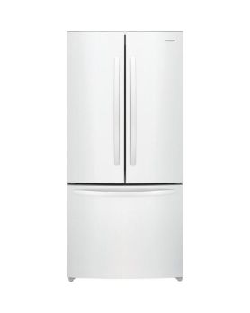 Refrigérateur Frigidaire FRFG1723AW Blanc Portes françaises largeur 32 pouces Capacité 17.6 pieds cubes