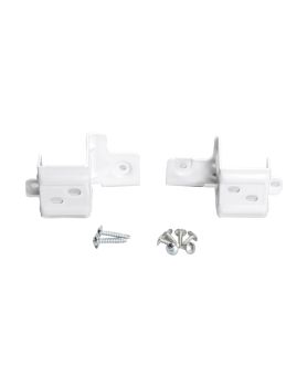 Trousse de supports de superposition pour laveuse/sécheuse GE® de 24 po, Blanc, GE GFA24KITL en Blanc présenté par Corbeil Electroménager