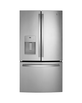 Refrigerator GE GFE26JYMFS Stainless Steel  Capacity 25.6 cubic feet French Door   width 36 inches