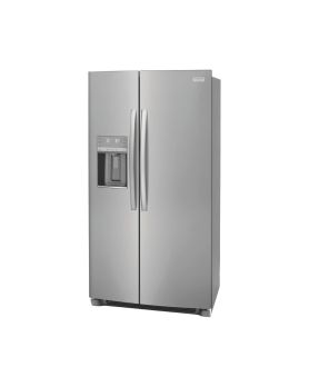 Refrigérateur Frigidaire Gallery GRSS2652AF Inox Côte à côte largeur 36'' pouces Capacité 25.6 pc pieds cubes