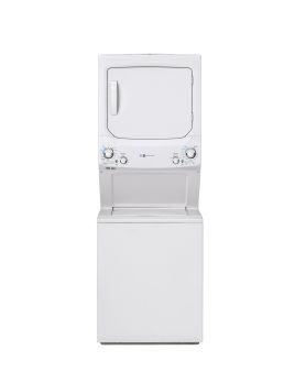 Laundry center GE, heat ventilated dryer, GUD27EEMNWW