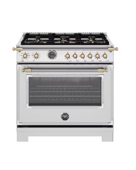 36 In. Gas Range Bertazzoni HER366BCFEPXG