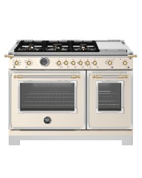 48 In. Gas Range Bertazzoni HER486BTFEPAG