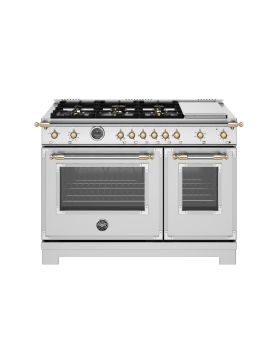 48 In. Gas Range Bertazzoni HER486BTFGMXG