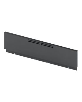 Pare-dos bas en acier inoxydable noir Bosch HEZ8YZ36UC