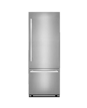 Refrigérateur Jenn-Air JBBFR30NMX Panneau Requis Congélateur en bas / tiroir largeur 30 pouces Capacité 16.3 pieds cubes