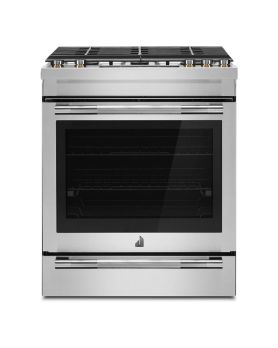Cuisinière au gaz 30 po encastrable, 5 brûleurs scellés, acier inoxydable, JennAir JDS1450ML  Inox 5 bruleurs     Capacité 6.8 pieds cubes 3600W Watts  largeur 30 pouces