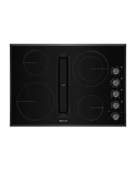 Ceramic Glass cooktop - integrated ventilation JennAir JED3430GB