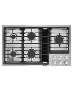 Plaque de cuisson Jenn-Air JGD3536GS avec ventilation intégrée   Gaz 5 éléments