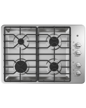 Cuisinière de 30 po. GE en Inox JGP3030SLSS  Inox      largeur 30 pouces