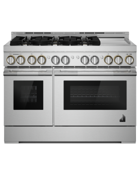 Cuisinière de 48 po. Jenn-Air en Inox JGRP548HL  Inox      largeur 48 pouces