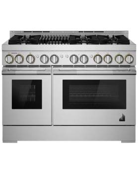 Cuisinière de 48 po. Jenn-Air en Inox JGRP648HL  Inox      largeur 48 pouces