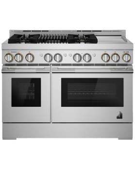 Cuisinière de 48 po. Jenn-Air en Inox JGRP748HL  Inox      largeur 48 pouces