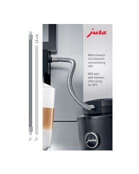 Jura Milk pipe JU24112 Black Stainless