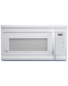 Micro-ondes à hotte intégrée GE JVM2160DMWW  Blanc Capacité 1.6 pied cubic  puissance 1000 watt  Hotte sous cabinet