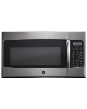 Micro-ondes à hotte intégrée GE JVM2185SMSS  Inox Capacité 1.8 pied cubic  puissance 1000 watt  Hotte sous cabinet