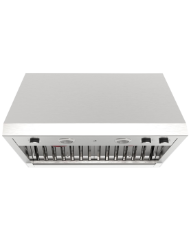 Hotte Professionnelle 30 po. 600 pcm Jenn-Air JXW9030HP Inox Installation Encastrable  600 pieds cubes par minute