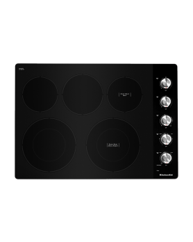 Ceramic Glass cooktop 31 In. KitchenAid KCES550HSS