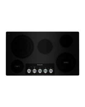 Ceramic Glass cooktop 36 In. KitchenAid KCES556HSS
