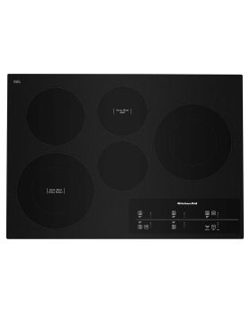 Plaque de cuisson KitchenAid KCES950KBL Vitrocéramique  5 éléments  presenté par Corbeil