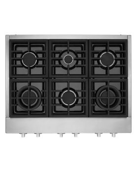 Gas cooktop 36 In. KitchenAid KCGC506JSS