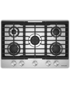 Plaque de cuisson gas 30 Po. KitchenAid KCGK330SSS