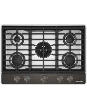 Plaque de cuisson gas 30 Po. KitchenAid KCGK730SBE